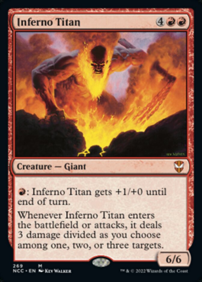 Inferno Titan [Streets of New Capenna Commander] | Chromatic Games