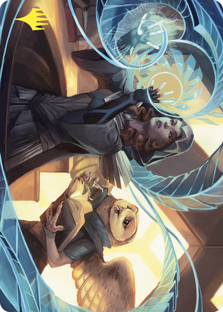 Personal Tutor Art Card (Gold-Stamped) [Commander Masters Art Series] | Chromatic Games