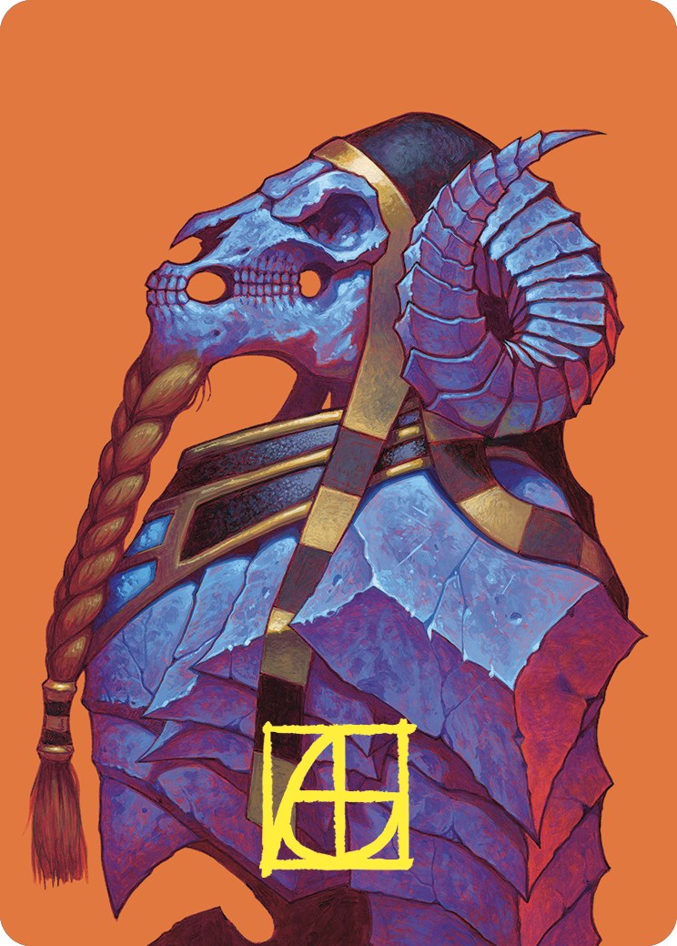 Neheb, the Eternal Art Card (Gold-Stamped Signature) [Commander Masters Art Series] | Chromatic Games