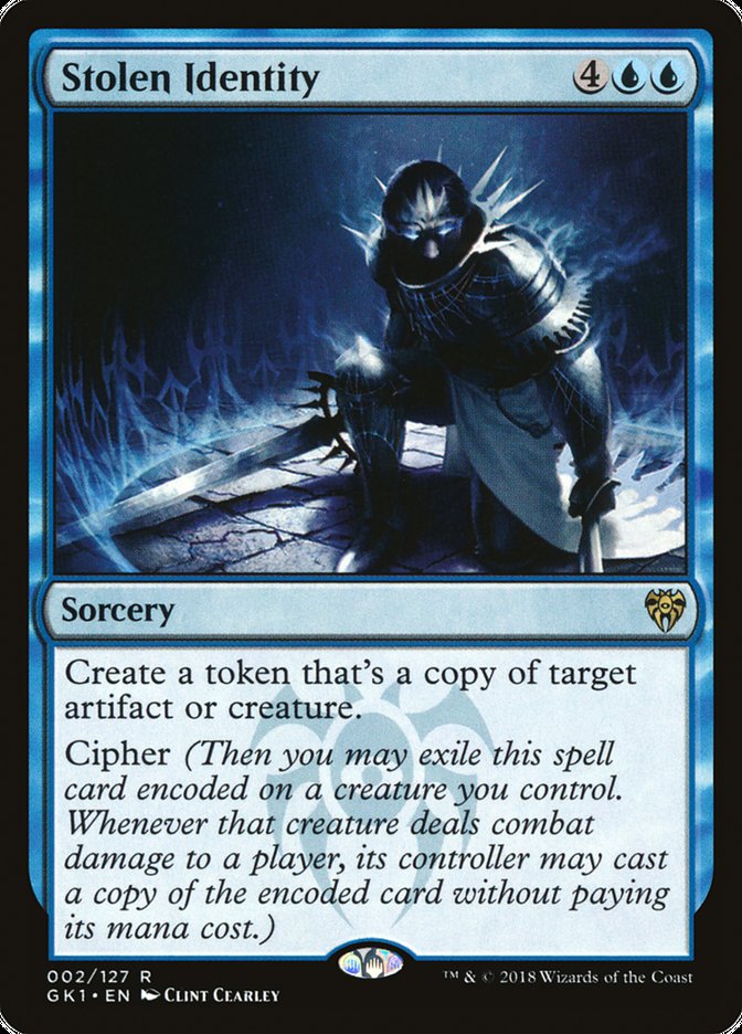 Stolen Identity [Guilds of Ravnica Guild Kit] | Chromatic Games