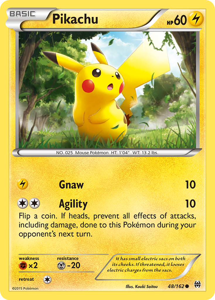 Pikachu (48/162) [XY: BREAKthrough] | Chromatic Games