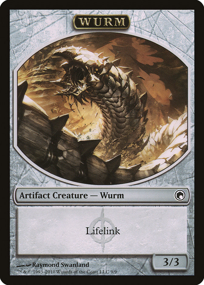 Wurm Token (9/9) [Scars of Mirrodin Tokens] | Chromatic Games