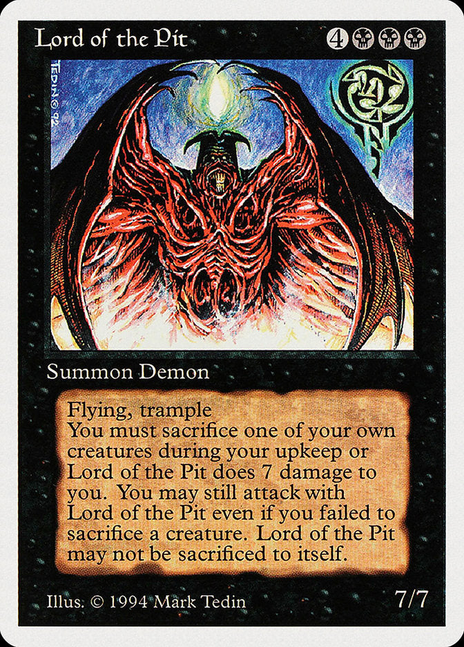 Lord of the Pit [Summer Magic / Edgar] | Chromatic Games