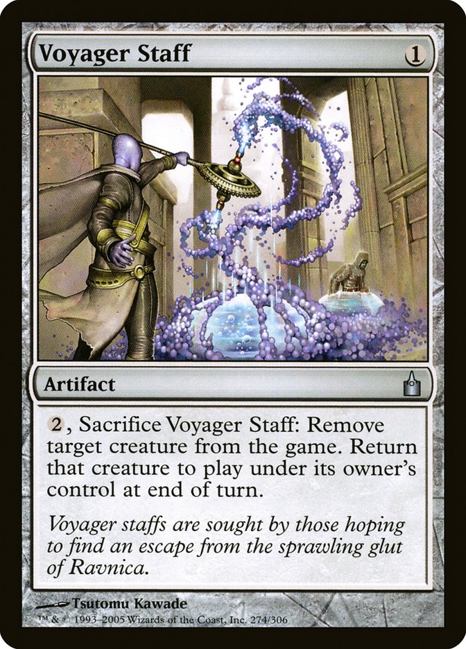 Voyager Staff [Ravnica: City of Guilds] | Chromatic Games