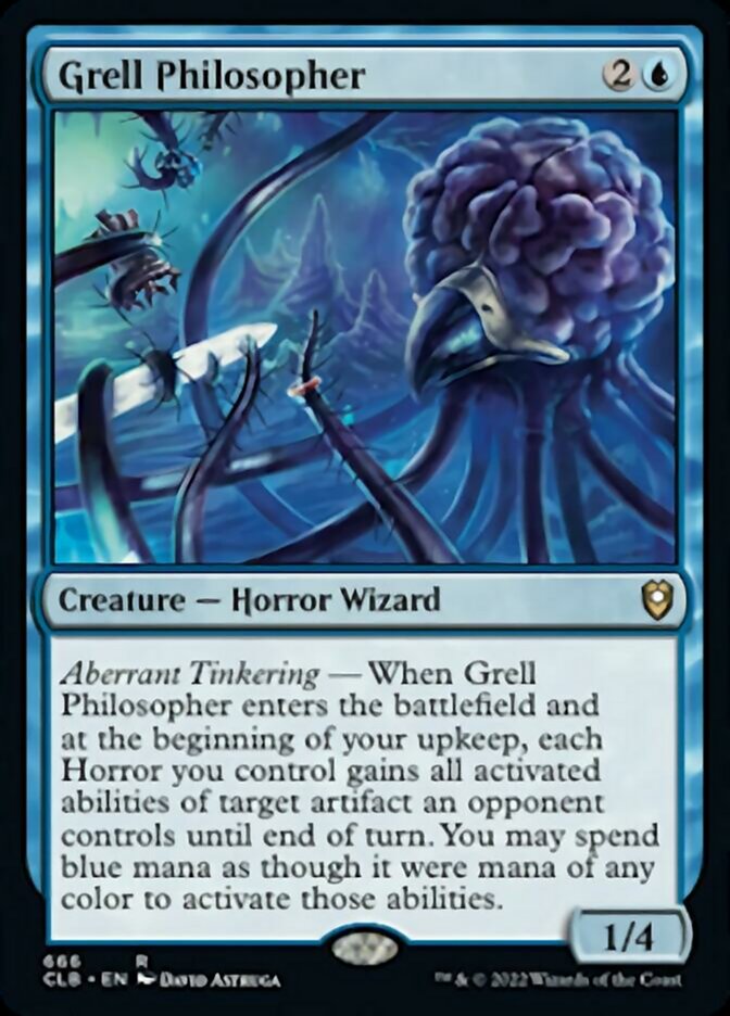 Grell Philosopher [Commander Legends: Battle for Baldur's Gate] | Chromatic Games