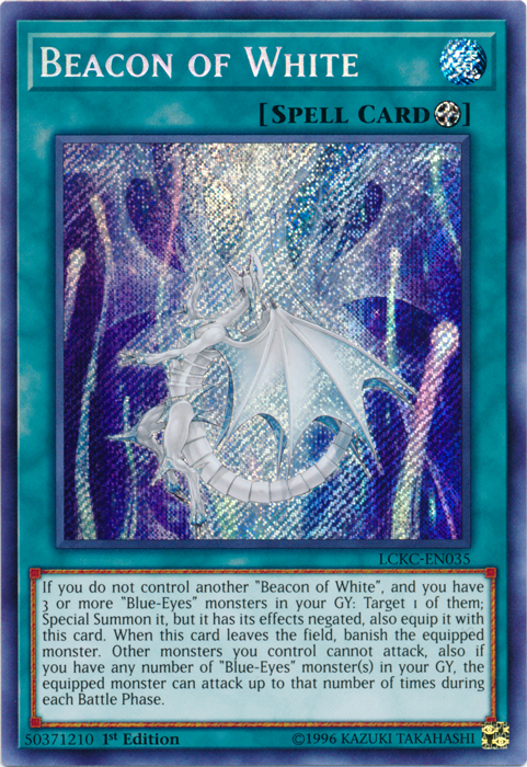 Beacon of White [LCKC-EN035] Secret Rare | Chromatic Games