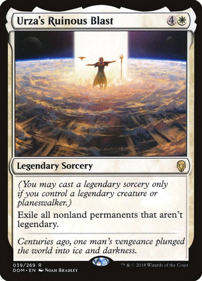 Urza's Ruinous Blast [Dominaria] | Chromatic Games