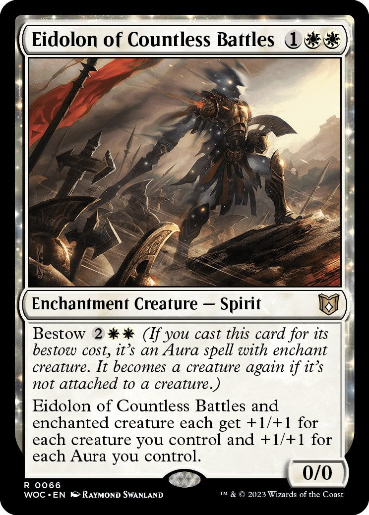 Eidolon of Countless Battles [Wilds of Eldraine Commander] | Chromatic Games