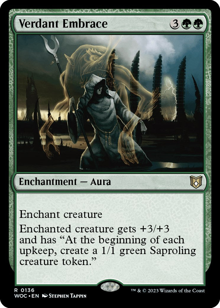 Verdant Embrace [Wilds of Eldraine Commander] | Chromatic Games