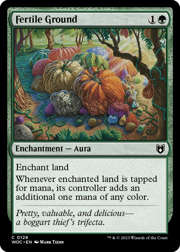 Fertile Ground [Wilds of Eldraine Commander] | Chromatic Games