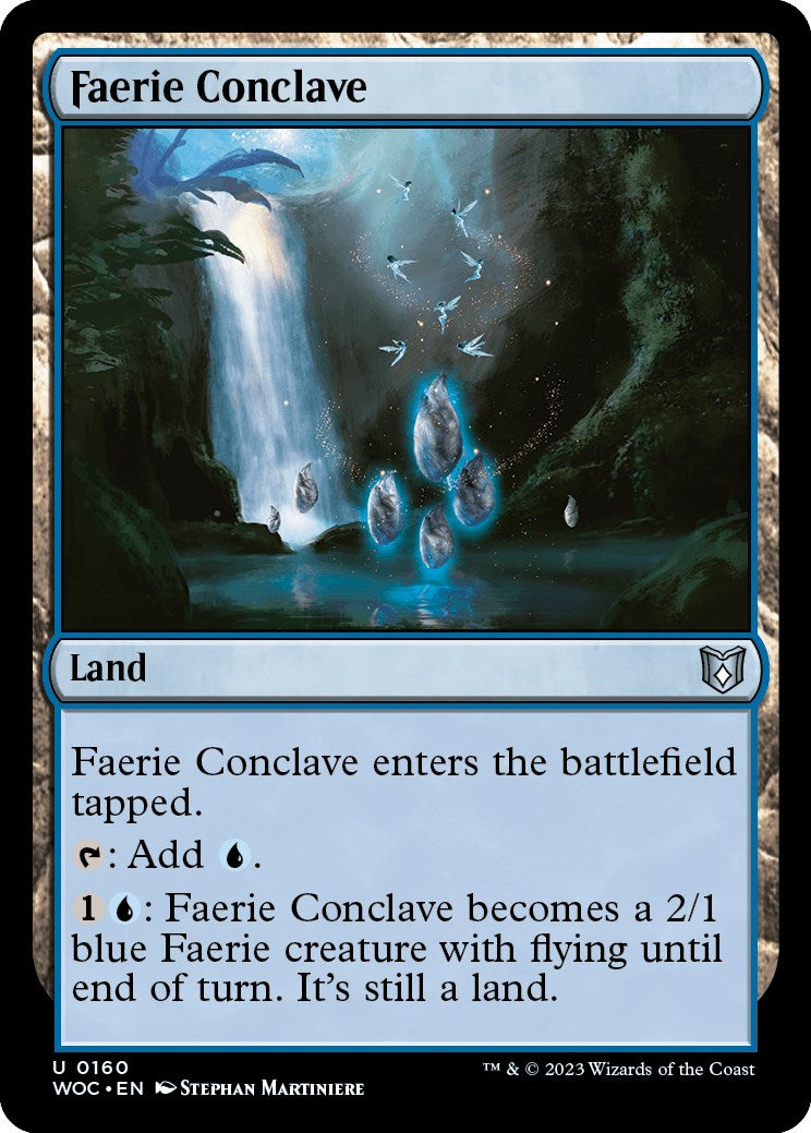 Faerie Conclave [Wilds of Eldraine Commander] | Chromatic Games