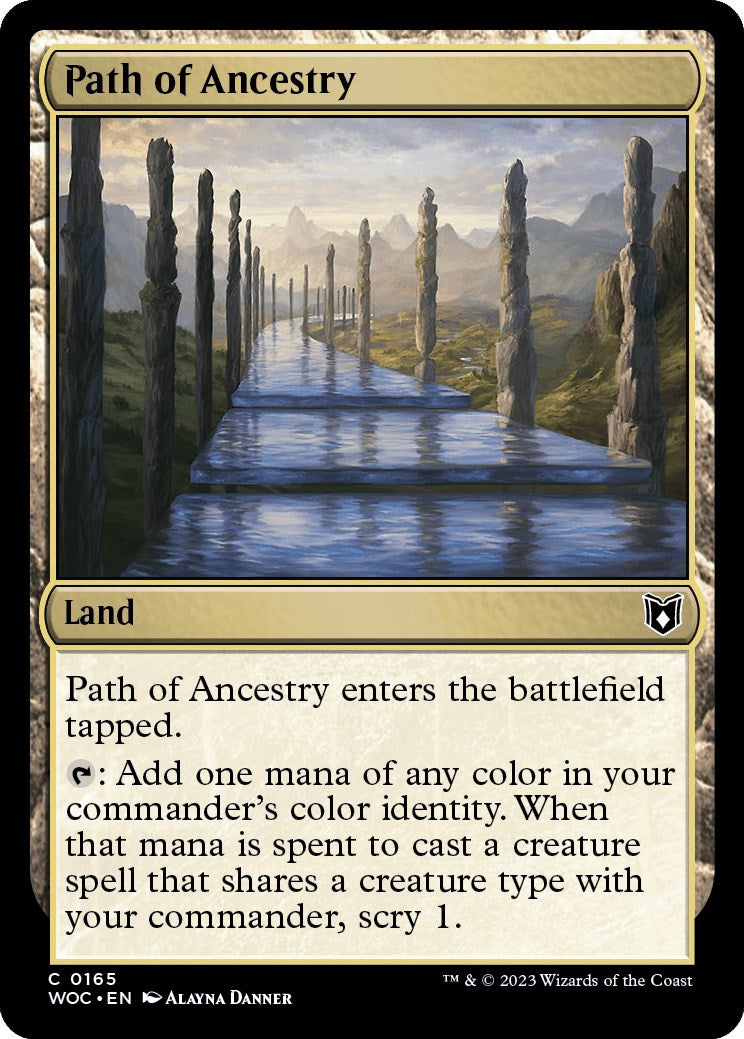 Path of Ancestry [Wilds of Eldraine Commander] | Chromatic Games