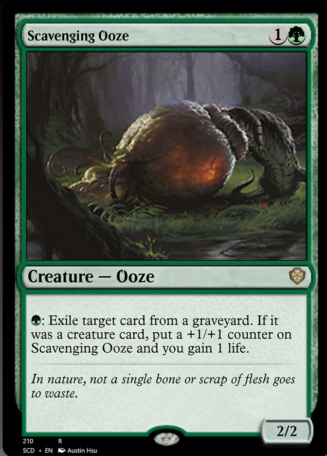 Scavenging Ooze [Starter Commander Decks] | Chromatic Games