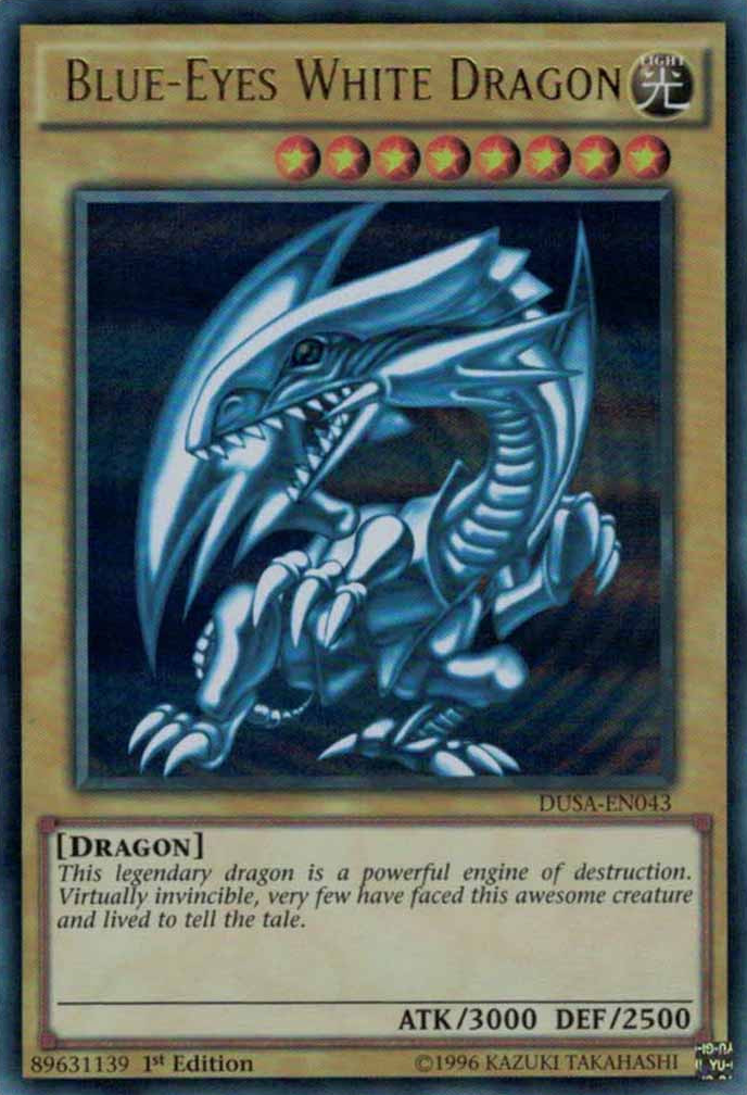 Blue-Eyes White Dragon [DUSA-EN043] Ultra Rare | Chromatic Games