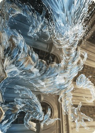 Splashy Spellcaster Art Card [Wilds of Eldraine Art Series] | Chromatic Games