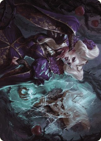 Conceited Witch Art Card [Wilds of Eldraine Art Series] | Chromatic Games