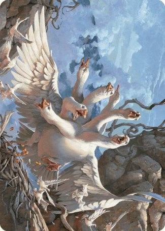 The Goose Mother Art Card [Wilds of Eldraine Art Series] | Chromatic Games