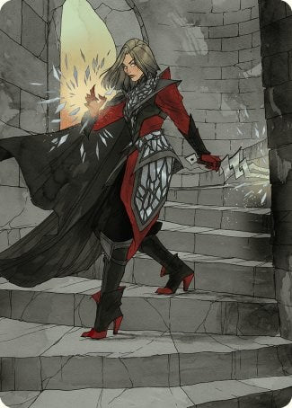 Rowan, Scion of War Art Card (59/81) [Wilds of Eldraine Art Series] | Chromatic Games
