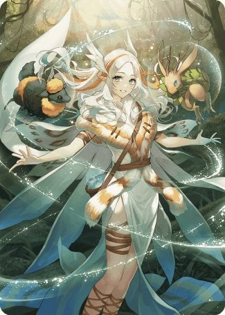 Greater Auramancy Anime Art Card [Wilds of Eldraine Art Series] | Chromatic Games