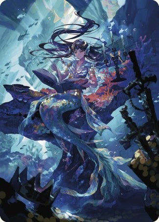 Rhystic Study Art Card [Wilds of Eldraine Art Series] | Chromatic Games