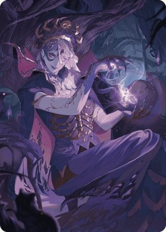 Necropotence Art Card [Wilds of Eldraine Art Series] | Chromatic Games