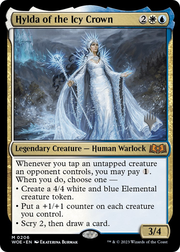 Hylda of the Icy Crown (Promo Pack) [Wilds of Eldraine Promos] | Chromatic Games