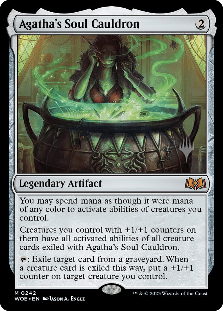 Agatha's Soul Cauldron (Promo Pack) [Wilds of Eldraine Promos] | Chromatic Games