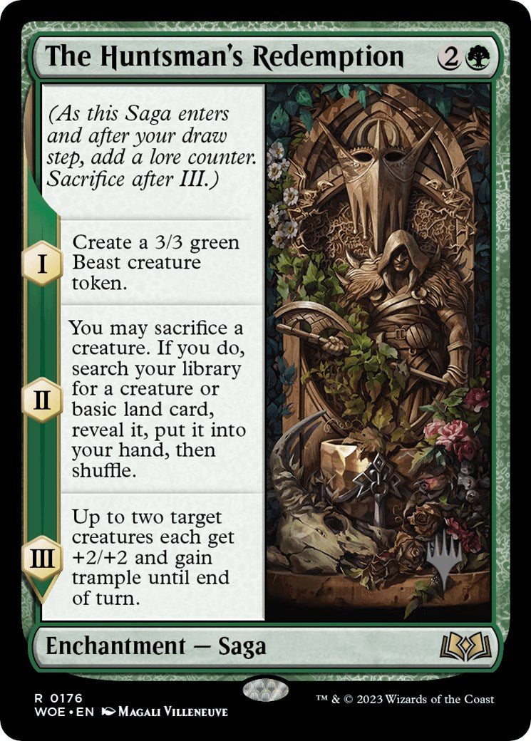 The Huntsman's Redemption (Promo Pack) [Wilds of Eldraine Promos] | Chromatic Games