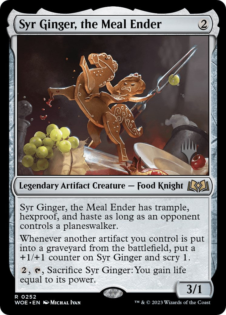 Syr Ginger, the Meal Ender (Promo Pack) [Wilds of Eldraine Promos] | Chromatic Games