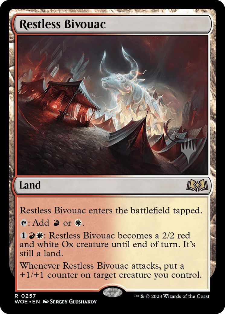 Restless Bivouac (Promo Pack) [Wilds of Eldraine Promos] | Chromatic Games