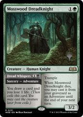 Mosswood Dreadknight // Dread Whispers (Promo Pack) [Wilds of Eldraine Promos] | Chromatic Games