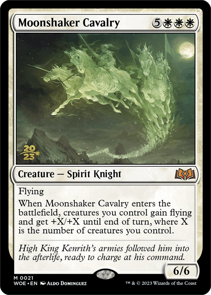 Moonshaker Cavalry [Wilds of Eldraine Prerelease Promos] | Chromatic Games