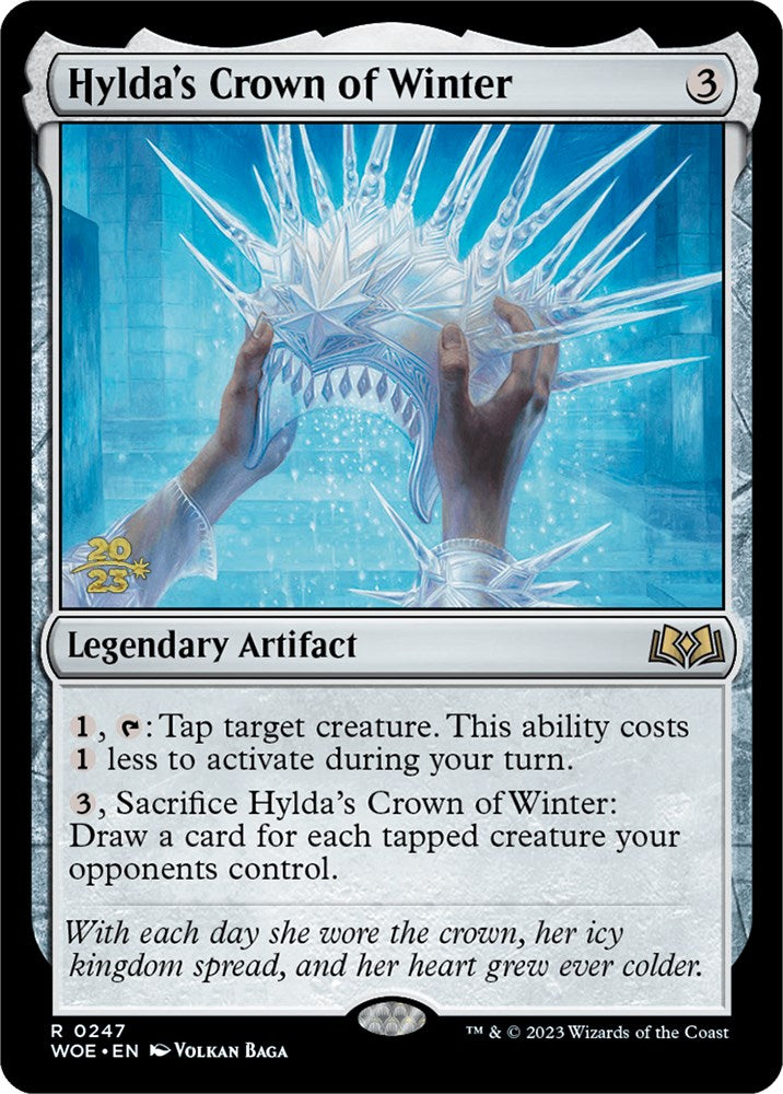 Hylda's Crown of Winter [Wilds of Eldraine Prerelease Promos] | Chromatic Games