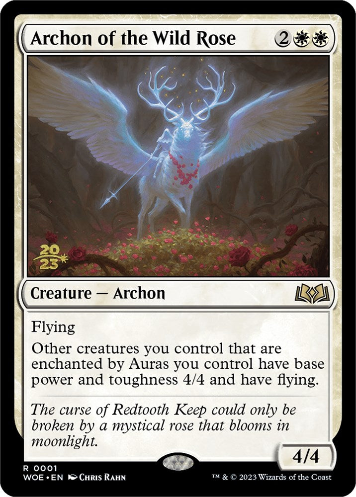 Archon of the Wild Rose [Wilds of Eldraine Prerelease Promos] | Chromatic Games