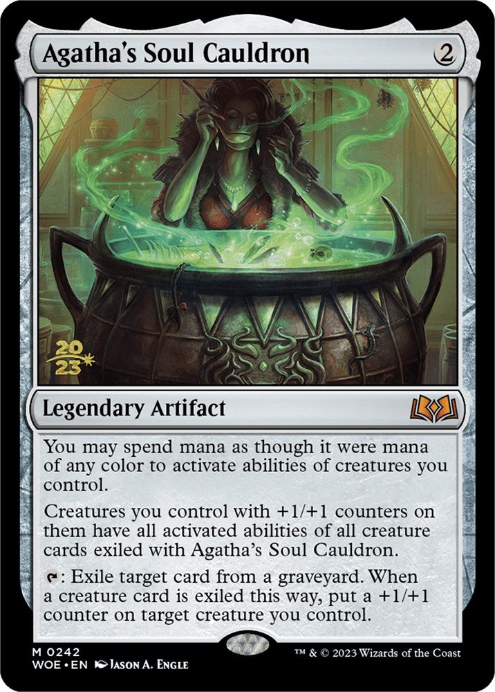 Agatha's Soul Cauldron [Wilds of Eldraine Prerelease Promos] | Chromatic Games