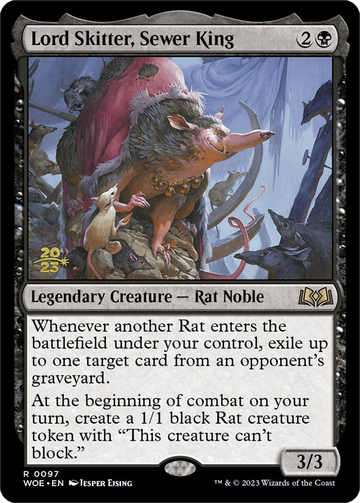 Lord Skitter, Sewer King [Wilds of Eldraine Prerelease Promos] | Chromatic Games