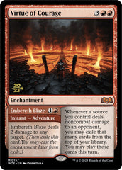 Virtue of Courage // Embereth Blaze [Wilds of Eldraine Prerelease Promos] | Chromatic Games