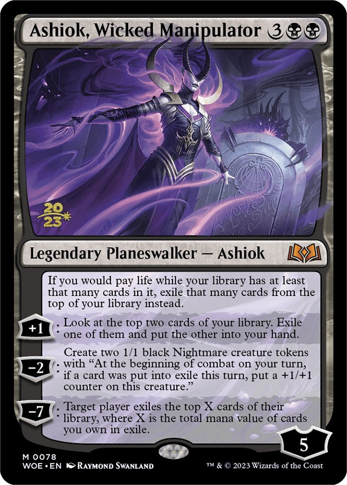 Ashiok, Wicked Manipulator [Wilds of Eldraine Prerelease Promos] | Chromatic Games