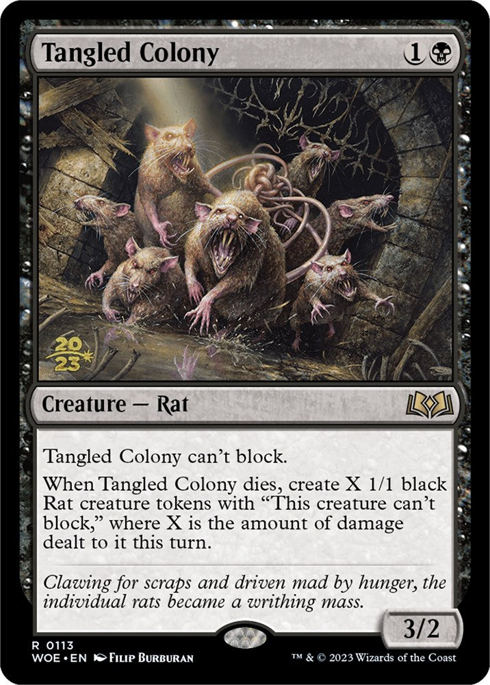 Tangled Colony [Wilds of Eldraine Prerelease Promos] | Chromatic Games