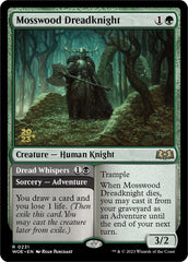 Mosswood Dreadknight // Dread Whispers [Wilds of Eldraine Prerelease Promos] | Chromatic Games