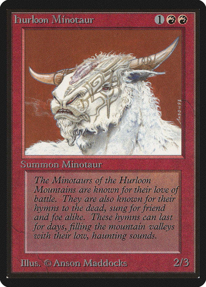 Hurloon Minotaur [Beta Edition] | Chromatic Games