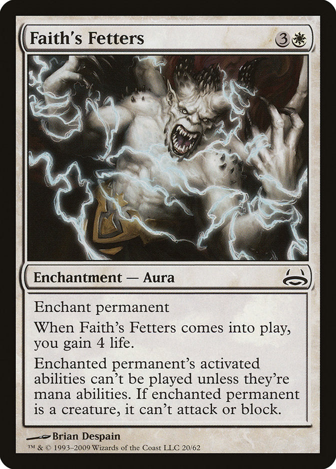 Faith's Fetters [Duel Decks: Divine vs. Demonic] | Chromatic Games