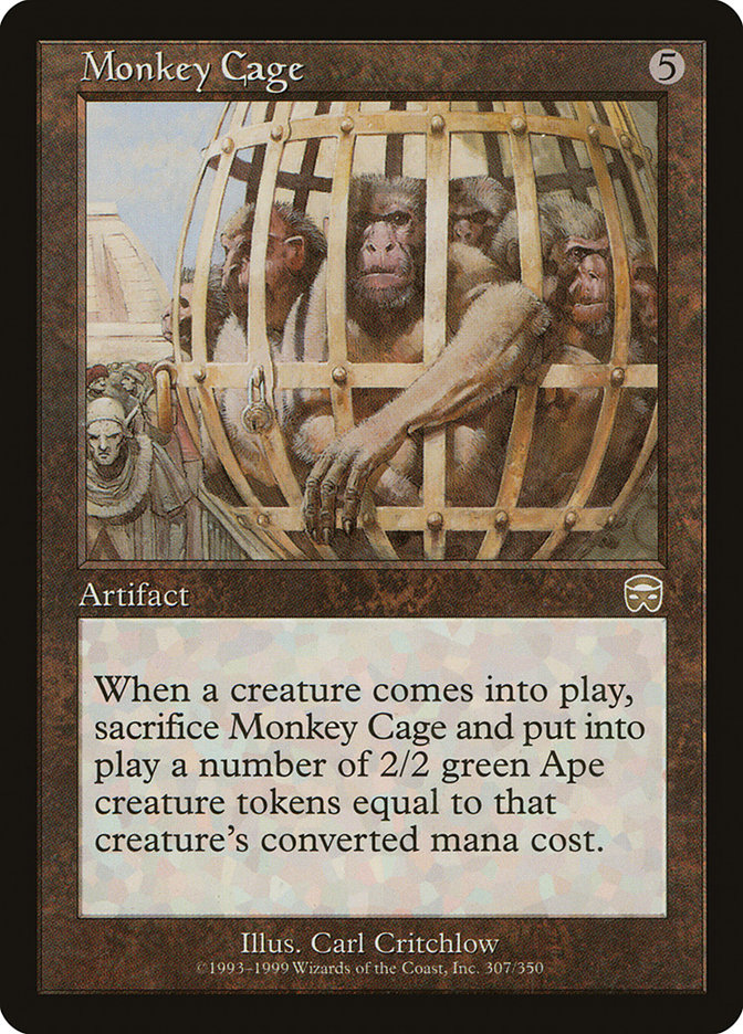 Monkey Cage [Mercadian Masques] | Chromatic Games