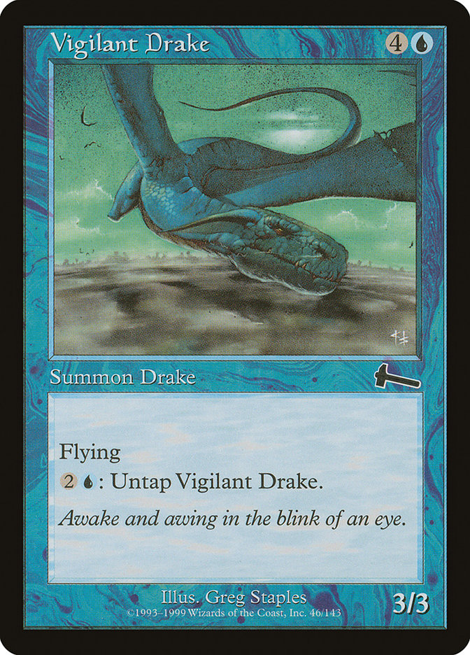 Vigilant Drake [Urza's Legacy] | Chromatic Games