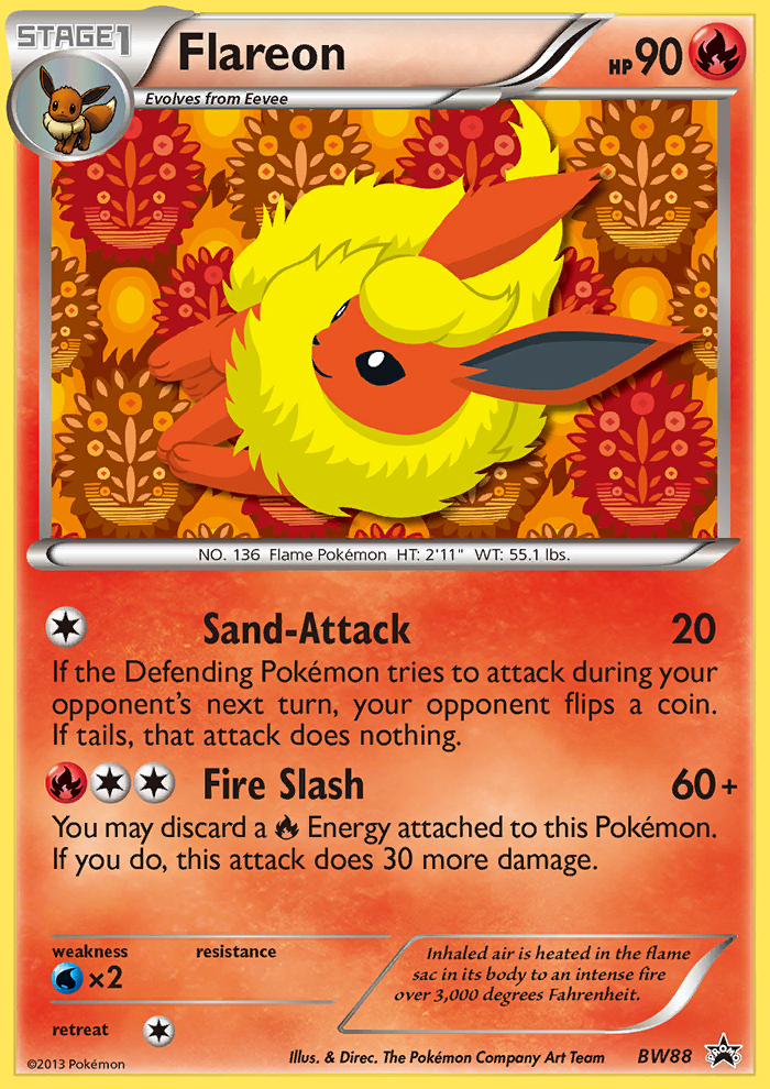 Flareon [BW Black Star Promos] | Chromatic Games