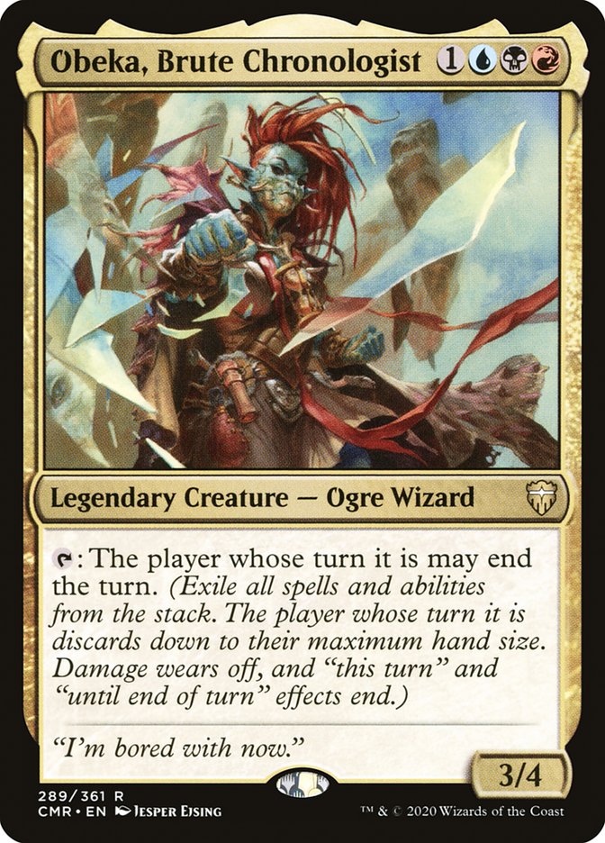 Obeka, Brute Chronologist [Commander Legends] | Chromatic Games