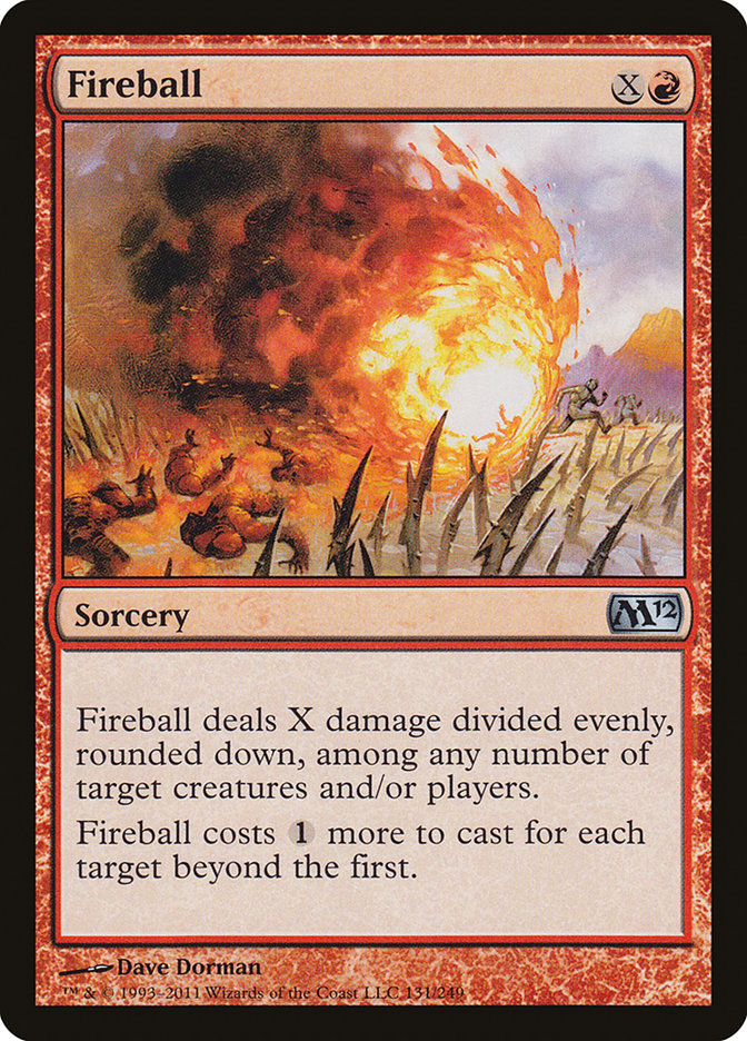 Fireball [Magic 2012] | Chromatic Games