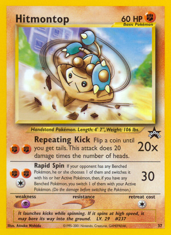 Hitmontop [Wizards Black Star Promos] | Chromatic Games