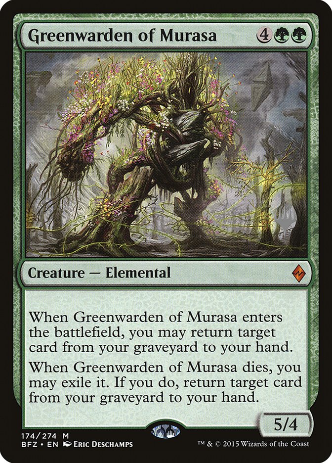 Greenwarden of Murasa (Promo Pack) [Battle for Zendikar Promos] | Chromatic Games