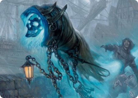 Nebelgast Intruder Art Card [Innistrad: Midnight Hunt Art Series] | Chromatic Games